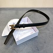 Celine belt black 2.5cm - 4