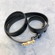 Celine belt black 2.5cm - 2