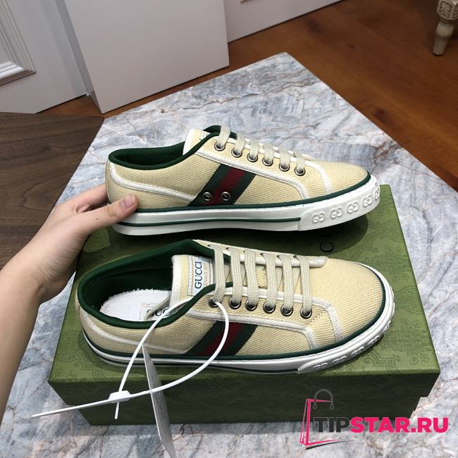 Gucci Tennis 1977 sneaker butter cotton - 1