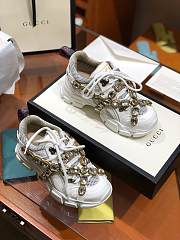 Gucci Flashtrek sneaker white - 1