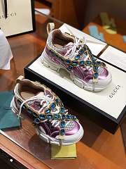 Gucci Flashtrek sneaker pink/white - 1