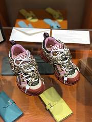 Gucci Flashtrek sneaker pink/red - 3