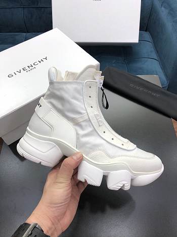 Givenchy white boots