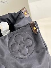 LV OnTheGo GM embroidered with monogram pattern padded in black M59005 41cm - 5