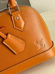 LV Alma BB epi grained leather in gold honey M57341 23.5cm - 2