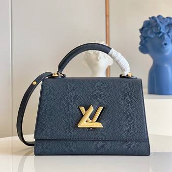 LV Twist one handle MM in blue M57090 29cm