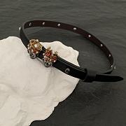 Alexander McQueen leather necklace - 5