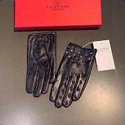 Valentino studded leather gloves 000 - 4