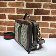 Gucci small Ophidia GG superme shoulder bag 550622 25cm - 6