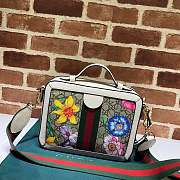 Gucci small Ophidia GG flora shoulder bag 550622 25cm - 2