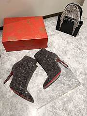 Christian Louboutin twinkle ankle boots in black - 4