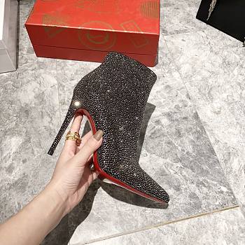 Christian Louboutin twinkle ankle boots in black