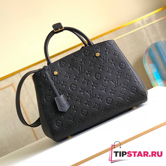 LV Montaigne MM in black M40148 33cm - 1