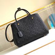 LV Montaigne MM in black M40148 33cm - 1