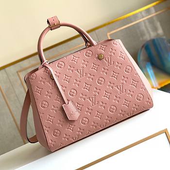 LV Montaigne MM in pink M40148 33cm