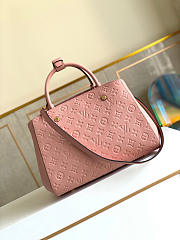 LV Montaigne MM in pink M40148 33cm - 5