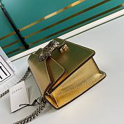 Gucci Dionysus small shoulder bag gold leather 499623 25cm - 3