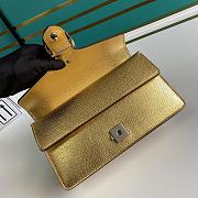 Gucci Dionysus small shoulder bag gold leather 499623 25cm - 5