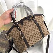 Gucci 2way tote shoulder hand bag black 341503 33cm - 4