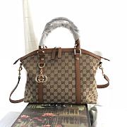 Gucci 2way tote shoulder hand bag brown 341503 33cm - 1