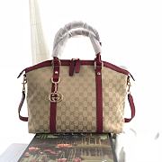 Gucci 2way tote shoulder hand bag red 341503 33cm - 1