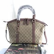 Gucci 2way tote shoulder hand bag nude 341503 33cm - 1