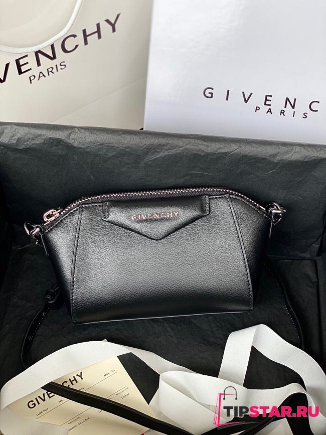 Givenchy Antigona nano leather bag black 9981-4 18cm - 1