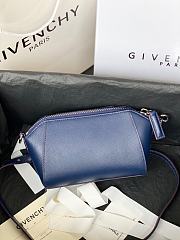 Givenchy Antigona nano leather bag blue 9981-4 18cm - 2