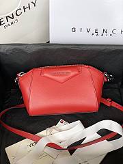 Givenchy Antigona nano leather bag red 9981-4 18cm - 1