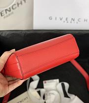 Givenchy Antigona nano leather bag red 9981-4 18cm - 5