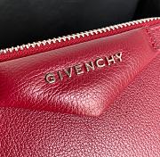 Givenchy Antigona nano leather bag wine 9981-4 18cm - 2