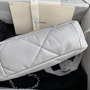 Chanel 19 handbag calfskin in grey 26cm - 5