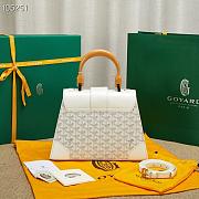 Goyard | Saïgon PM bag in white 28cm - 2