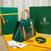 Goyard | Saïgon PM bag in green 28cm - 5