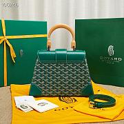 Goyard | Saïgon PM bag in green 28cm - 4