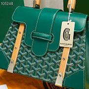 Goyard | Saïgon PM bag in green 28cm - 2