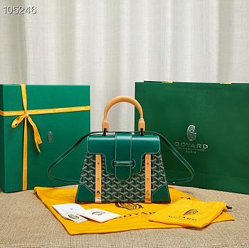 Goyard | Saïgon PM bag in green 28cm