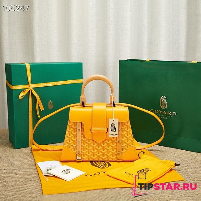 Goyard | Saïgon PM bag in yellow 28cm - 1