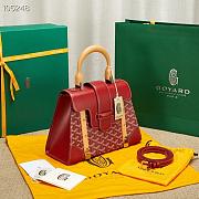 Goyard | Saïgon PM bag in red 28cm - 3