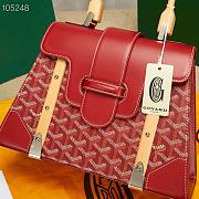 Goyard | Saïgon PM bag in red 28cm - 6