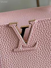 LV Capucines BB handbag patchwork in rose M48865 27cm - 6