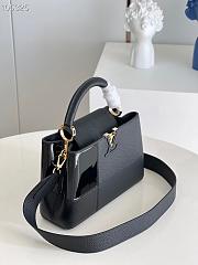LV Capucines BB handbag patchwork in black M59269 27cm - 3
