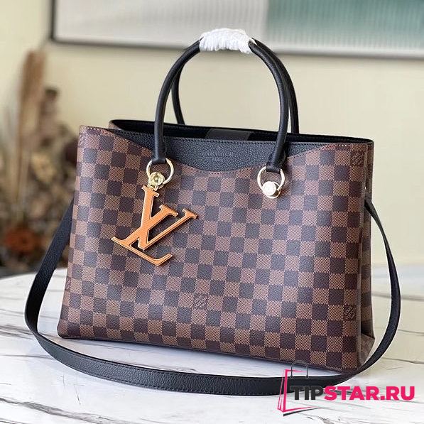 LV Riverside in black N40050 36cm - 1