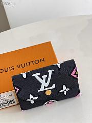 LV Rosalie coin purse in black M80755 11cm - 6