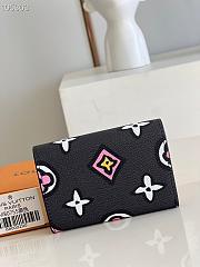 LV Rosalie coin purse in black M80755 11cm - 4