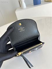 LV Rosalie coin purse in black M80755 11cm - 3