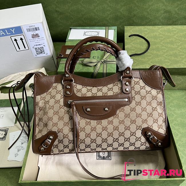 Gucci x Balenciaga The hacker project medium Neo classic bag 681695 38cm - 1