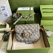 Gucci The hacker project Horsebit 1955 mini bag 658574 20.5cm - 1