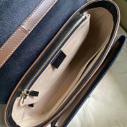 Gucci Padlock small shoulder bag black/brown 644527 28cm - 2