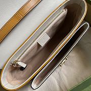 Gucci Padlock small shoulder bag white/yellow 644527 28cm - 6